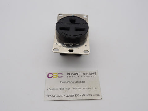 HBL9330 - Hubbell 30A Amp 250V 2P-3W Nema 6-30R Receptacle