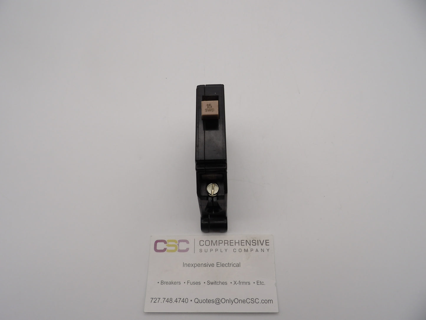 CH115 - Cutler Hammer 15A Amp 1P Pole 10kA@120/240V Plug On Circuit Breaker