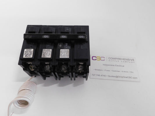 B3100HH00S01 - Siemens 100A Amp 3P Pole 65kA@240V Bolt On Circuit Breaker W/120V Shunt Trip