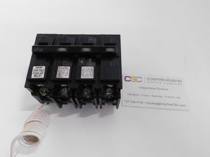 B3100HH00S01 - Siemens 100A Amp 3P Pole 65kA@240V Bolt On Circuit Breaker W/120V Shunt Trip