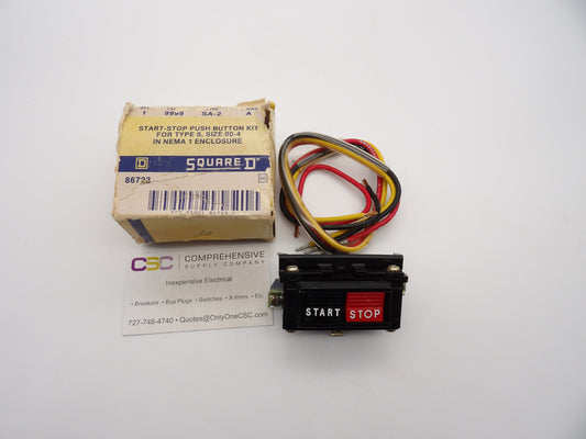 999SA2 - Square D Nema 1 Motor Starter/Contactor Type S Push Button Kit