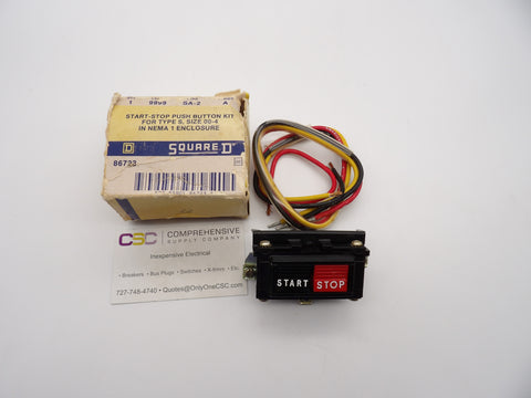 999SA2 - Square D Nema 1 Motor Starter/Contactor Type S Push Button Kit