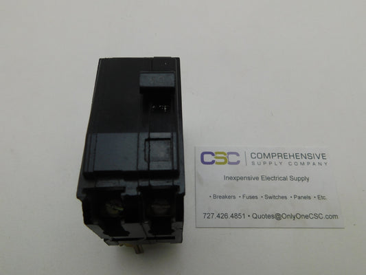 QO250 - Square D 50A Amp 2P Pole 10kA@120/240V Plug On Black Circuit Breaker W/ Peg