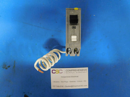 THQL1120AF - GE 20A Amp 1P Pole 10kA@120V Plug On Arc Fault AFCI Circuit Breaker