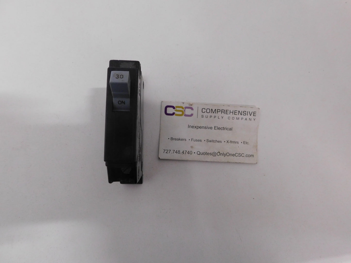 CHB130 - Cutler Hammer 30A Amp 1P Pole 10kA@120/240V Bolt On Circuit Breaker