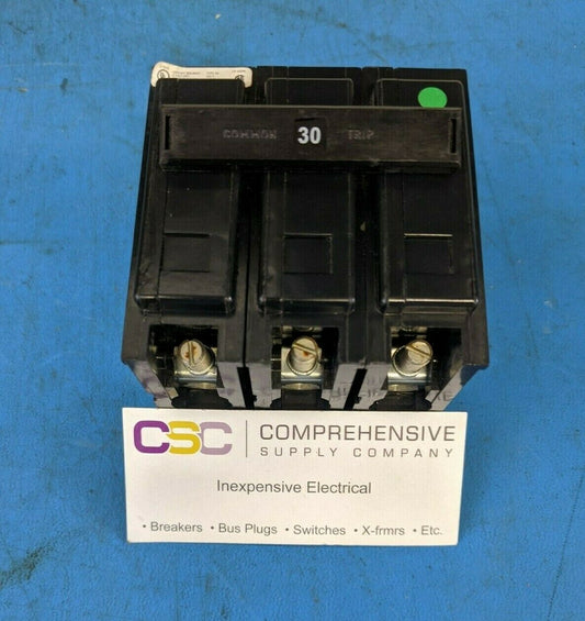 BAB3030H - Cutler Hammer 30A Amp 3P Pole 10kA@240V Bolt On Circuit Breaker