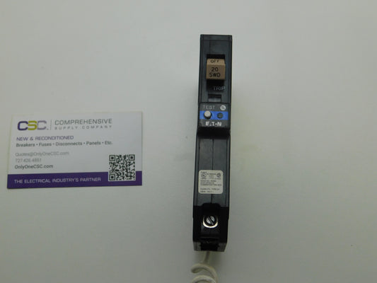 CHFN120DF - Cutler Hammer 20A Amp 1P Pole 10kA@120V Plug On Dual Function AFCI/GFCI Circuit Breaker