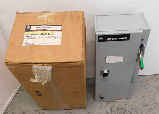 CR308BT03HA1AALAA - GE 3P Pole 600V Nema 0 Combo Starter W/Disconnect