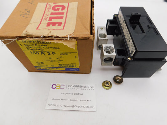 QOM2150MVH - Square D 150A Amp 2P Pole 22kA@120/240V Bolt On Main Circuit Breaker For Metering Devices