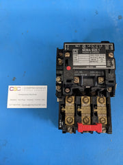 8536SCO3V02S - Square D 27A Amp 3P Pole 600V Nema Size 1 Motor Starter