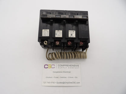 B310000S01 - Siemens 100A Amp 3P Pole 10kA@240V Bolt On Circuit Breaker W/120V Shunt Trip
