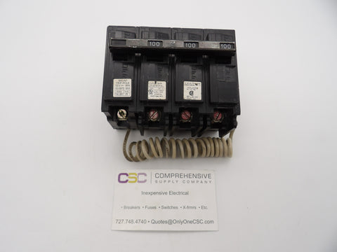 B310000S01 - Siemens 100A Amp 3P Pole 10kA@240V Bolt On Circuit Breaker W/120V Shunt Trip