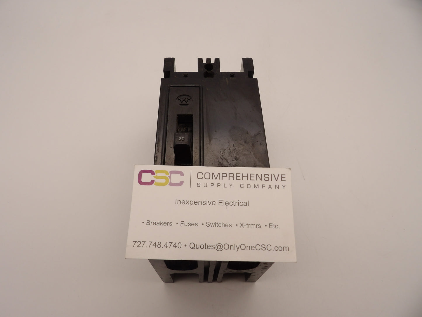 EHB2020 - Westinghouse 20A Amp 2P Pole 14kA@480V Bolt On Circuit Breaker