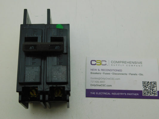 BQ2H040 - Siemens 40A Amp 2P Pole 10kA@240V Bolt On Circuit Breaker