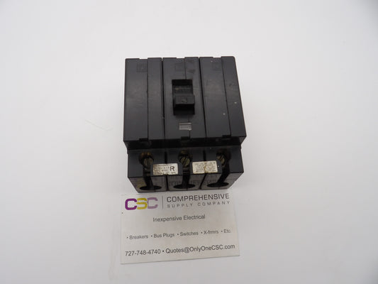 EH34040 - Square D 40A Amp 3P Pole 14kA@480Y/277V Plug On Circuit Breaker