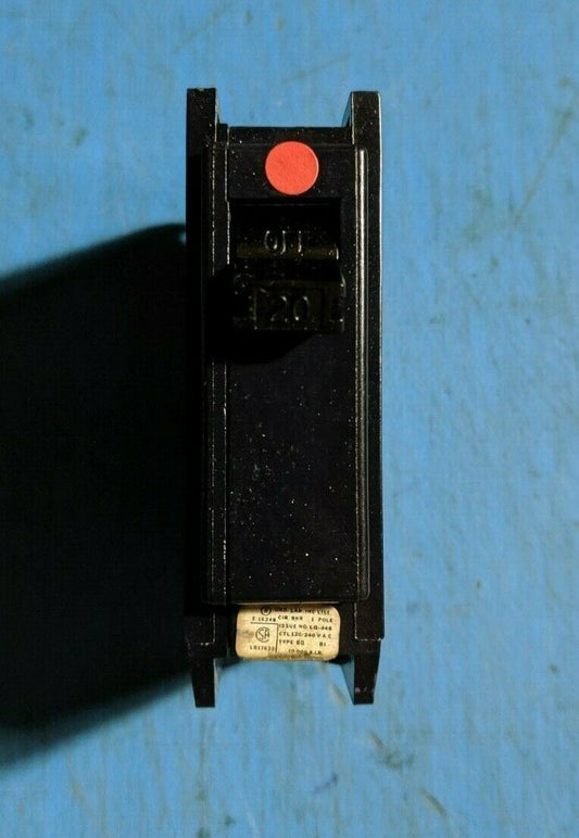 BQ120 - Gte 20A Amp 1P Pole 10kA@120/240V Bolt On Circuit Breaker