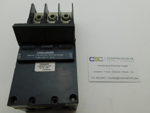 CBJ3150 - Challenger 150A Amp 3P Pole 10kA@240V Bolt On Circuit Breaker