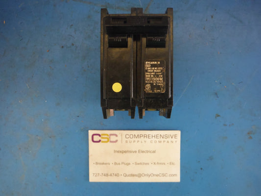 C240 - Gte 40A Amp 2P Pole 10kA@120/240V Plug On Circuit Breaker