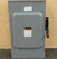 H364RB - Square D 200A Amp 3P Pole 600V Nema 3R Fusible Heavy Duty Safety Switch