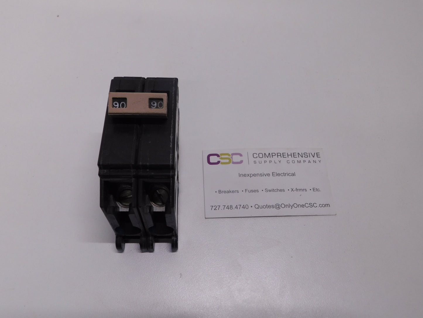 CH290 - Cutler Hammer 90A Amp 2P Pole 10kA@120/240V Plug On Circuit Breaker