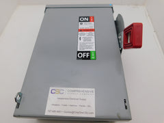 THN3361R - GE 30A Amp 3P Pole 600V Nema 3R Non-Fusible Heavy Duty Safety Switch