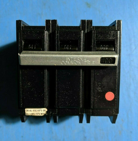 BQ3100 - Gte 100A Amp 3P Pole 10kA@120/240V Bolt On Circuit Breaker