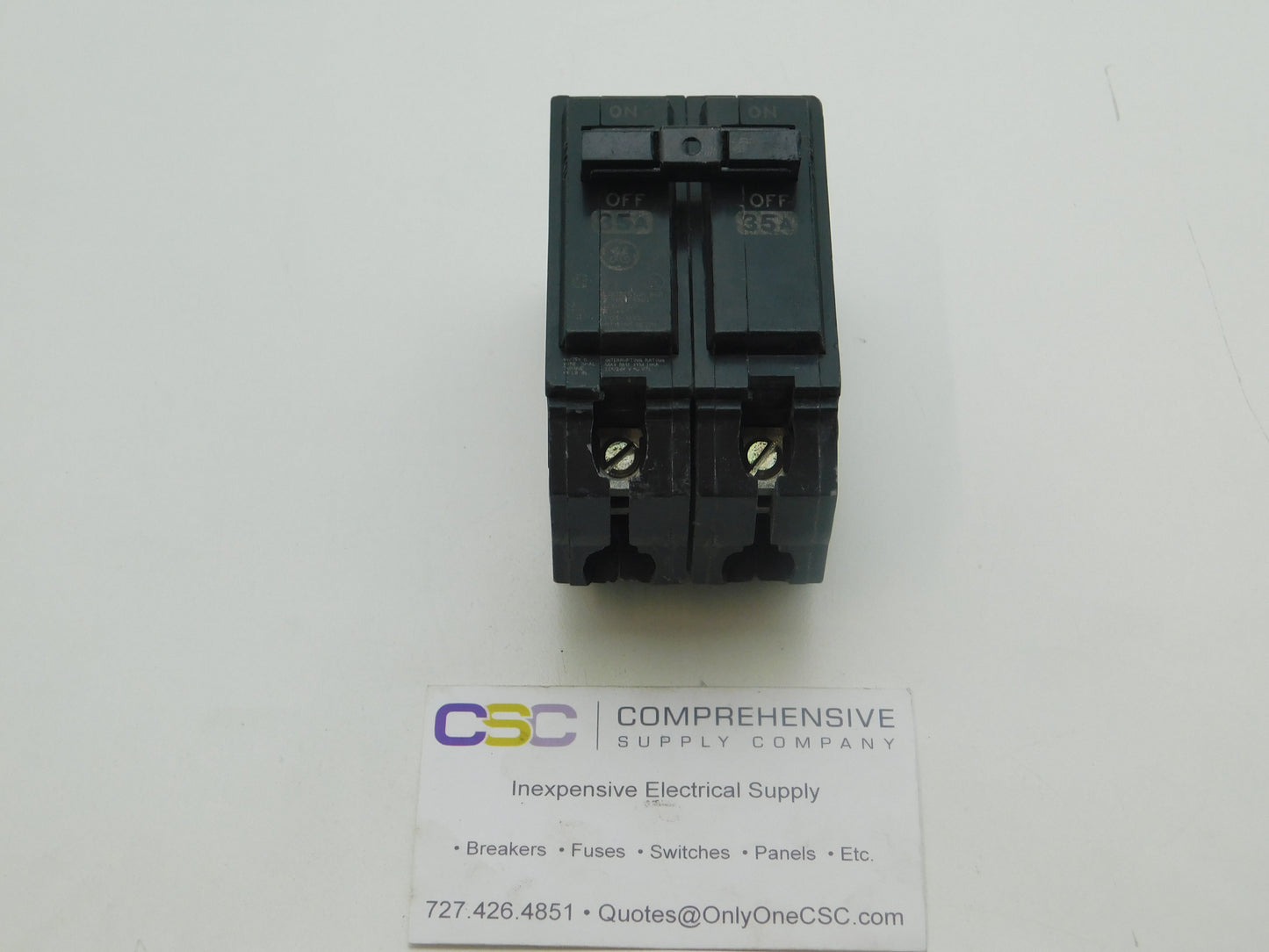 THQL2135 - GE 35A Amp 2P Pole 10kA@120/240V Plug On Circuit Breaker