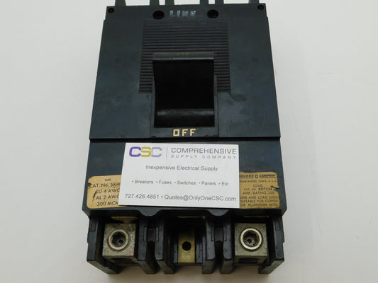 997326 - Square D 200A Amp 3P Pole 10kA@600V Bolt On Circuit Breaker