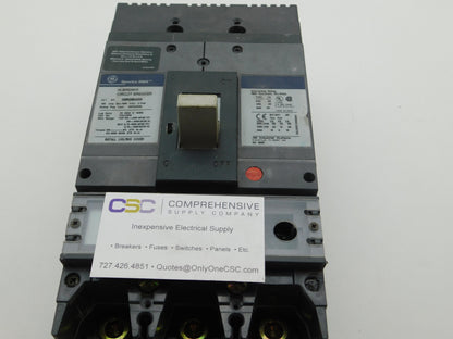 SGHH36BA0150 - GE 150A Amp 3P Pole 600V 35kA@480V Bolt On Circuit Breaker