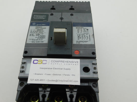 SGHH36BA0150 - GE 150A Amp 3P Pole 600V 35kA@480V Bolt On Circuit Breaker