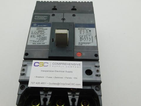 SGHH36BA0150 - GE 150A Amp 3P Pole 600V 35kA@480V Bolt On Circuit Breaker