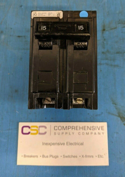 BAB2015H - Cutler Hammer 15A Amp 2P Pole 10kA@240V Bolt On Circuit Breaker