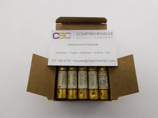 KON-20 - Reliance Fuse 20A Amp 250V Class K5 One-Time Cartridge Fuse - 10 Pack