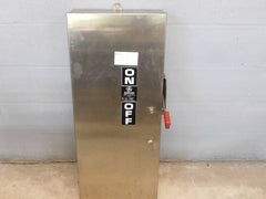 TH3364MSS - GE 200A Amp 3P Pole 600V Nema 4/4X Fusible Heavy Duty Safety Switch - Th3364Ss