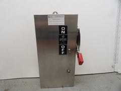 THN3362SS - GE 60A Amp 3P Pole 600V Nema 4/4X Non Fusible Heavy Duty Safety Switch