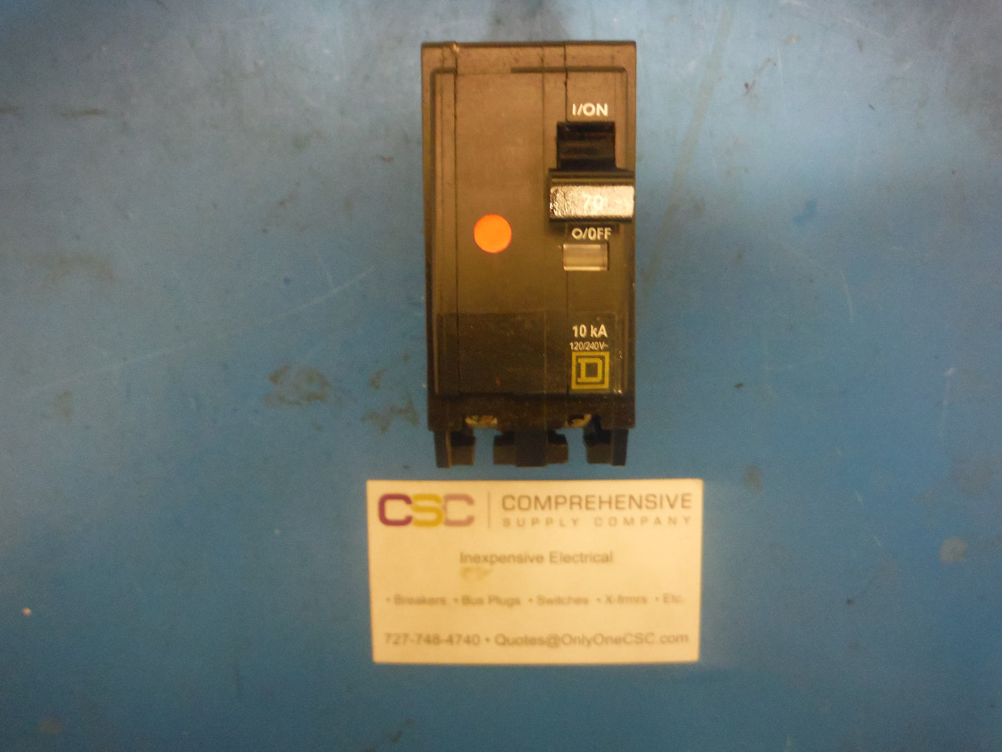 QO270 - Square D 70A Amp 2P Pole 10kA@120/240V Plug On Circuit Breaker