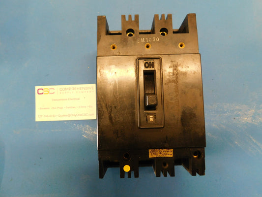 EH3030 - Westinghouse 30A Amp 3P Pole 10kA@480V Bolt On Circuit Breaker