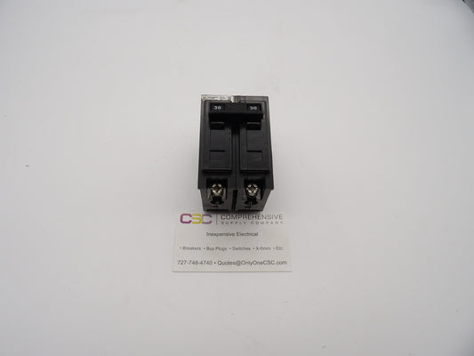 BAB2030 - Cutler Hammer 30A Amp 2P Pole 10kA@120/240V Bolt On Circuit Breaker