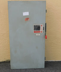 DH365NGK - Cutler Hammer 400A Amp 3P Pole 600V Nema 1 Fusible Heavy Duty Safety Switch W/Neutral