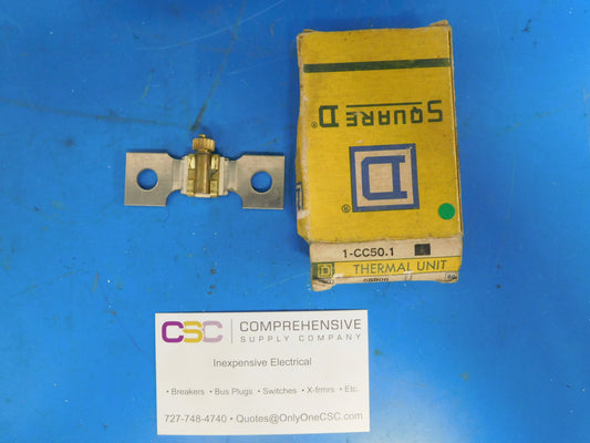 CC 50.1 - Square D Overload Relay Thermal Unit Cc 50.1