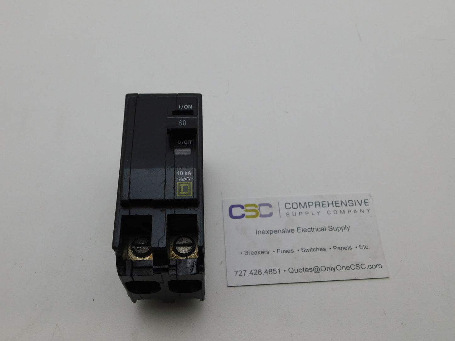 QOB280 - Square D 80A Amp 2P Pole 10kA@120/240V Bolt On Circuit Breaker