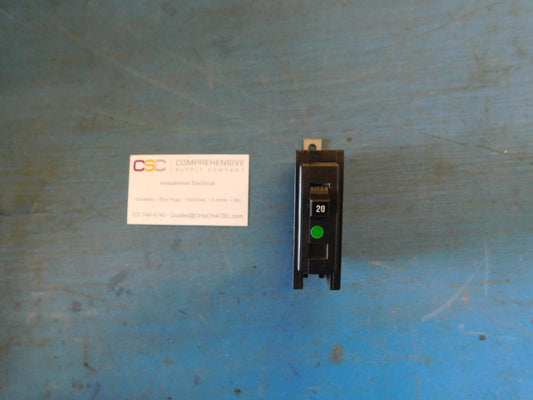BAB1020 - Cutler Hammer 20A Amp 1P Pole 10kA@120/240V Bolt On Circuit Breaker