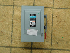 GNF 322 - Siemens 60A Amp 3P Pole 240V Nema 1 Non-Fusible Safety Switch