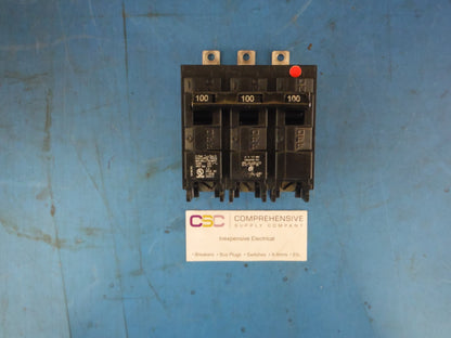 B3100 - Siemens 100A Amp 3P Pole 10kA@240V Bolt On Circuit Breaker