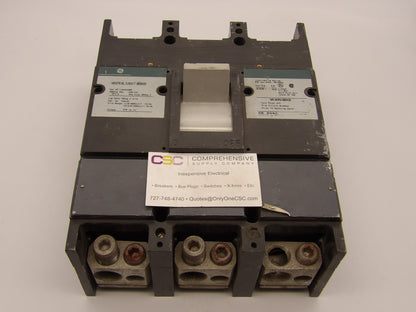 TJD432400 - GE 400A Amp 3P Pole 22kA@240V Bolt On Circuit Breaker