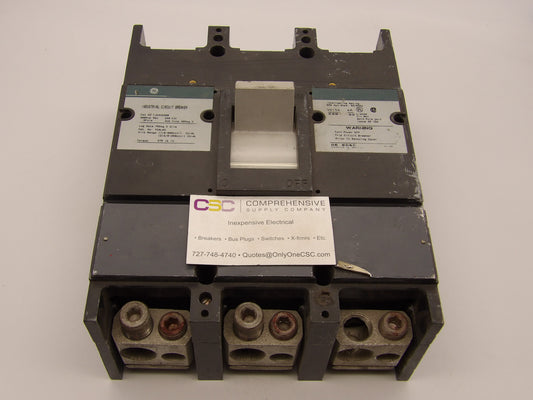 TJD432400 - GE 400A Amp 3P Pole 22kA@240V Bolt On Circuit Breaker