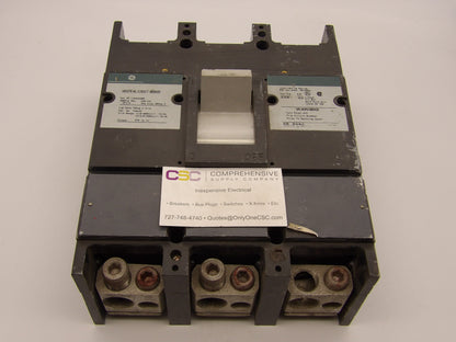 TJD432400 - GE 400A Amp 3P Pole 22kA@240V Bolt On Circuit Breaker