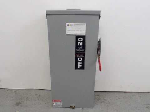 TG3223R - GE 100A Amp 2P Pole 240V Nema 3R Fusible General Duty Safety Switch