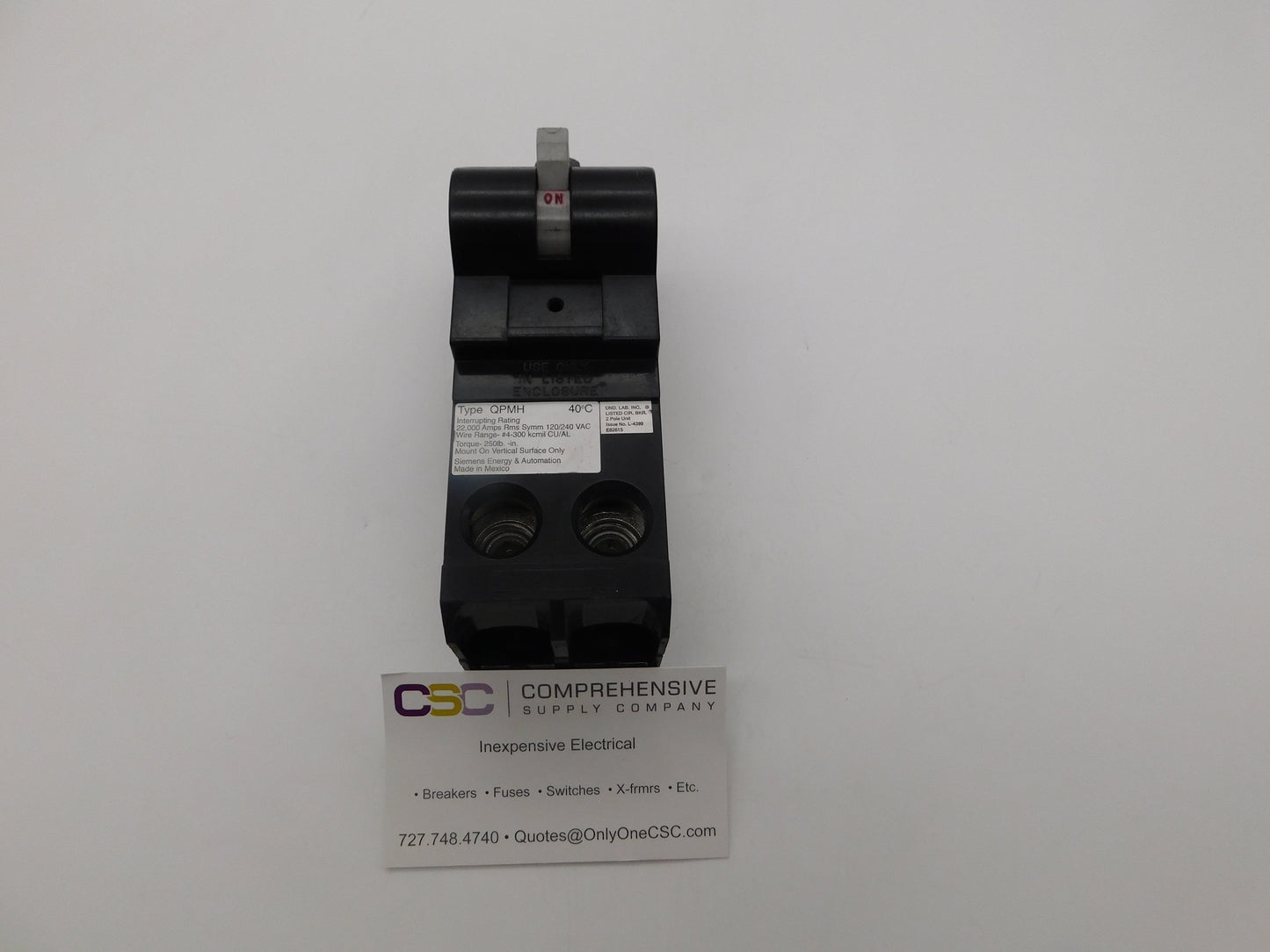 QPM2150H - Siemens 150A Amp 2P Pole 22kA@120/240V Bolt On Circuit Breaker