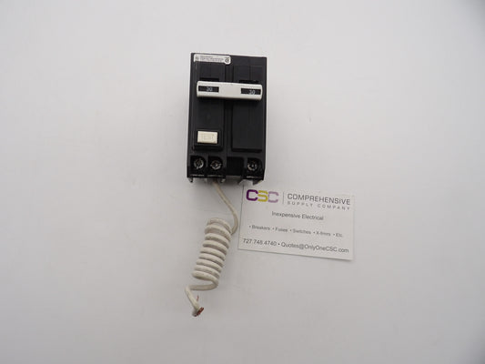 QBGFT2030 - Eaton 30A Amp 2P Pole 10kA@120/240V Bolt On Ground Fault GFCI Quicklag Circuit Breaker